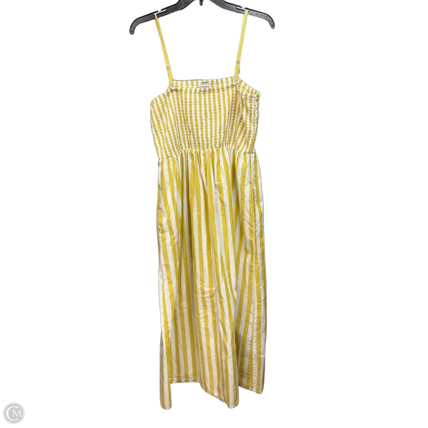 Dress Casual Midi By A New Day In Striped Pattern, Size: M