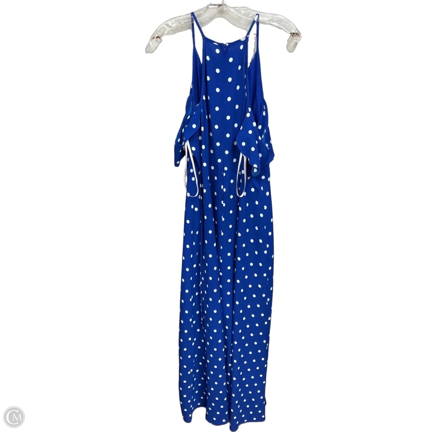 Dress Casual Maxi By Premier Amour In Polkadot Pattern, Size: L