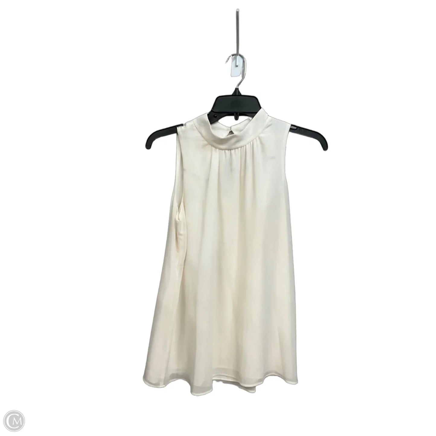 Top Sleeveless By Loft In White, Size: Xs