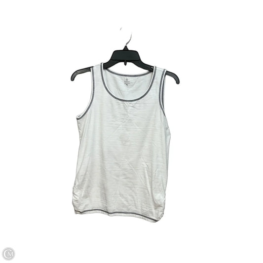 Top Sleeveless By Talbots In White, Size: Mp