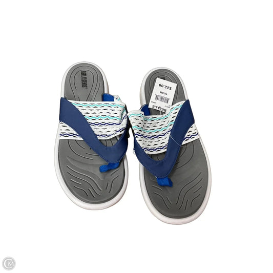 Sandals Flip Flops By Reel Legends In White, Size: 10