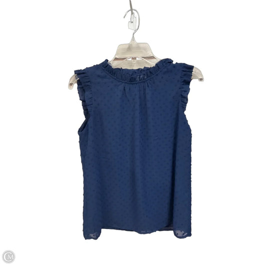 Top Sleeveless By J. Crew In Navy, Size: Xs