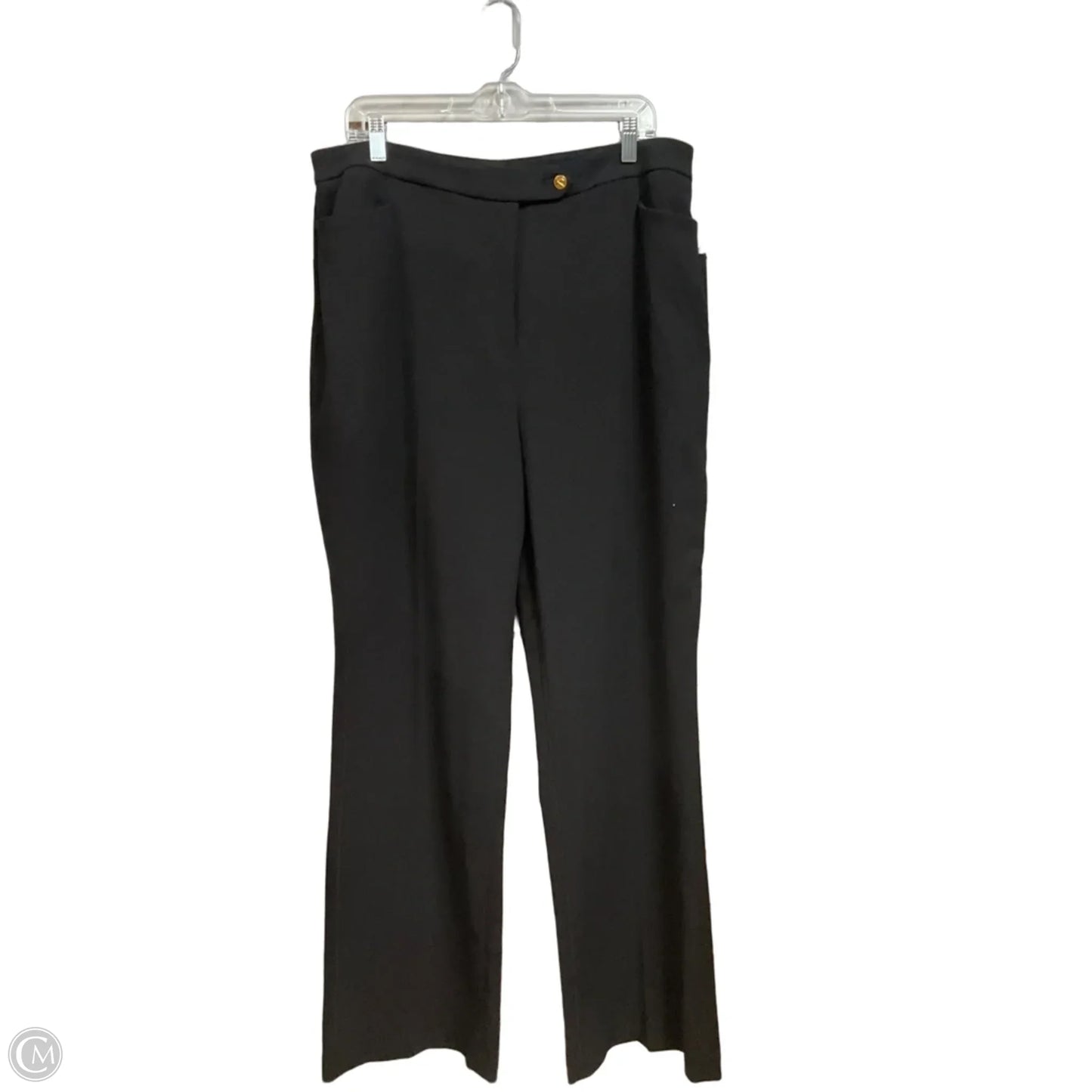 Pants Dress By Donna Karan In Black, Size: 16