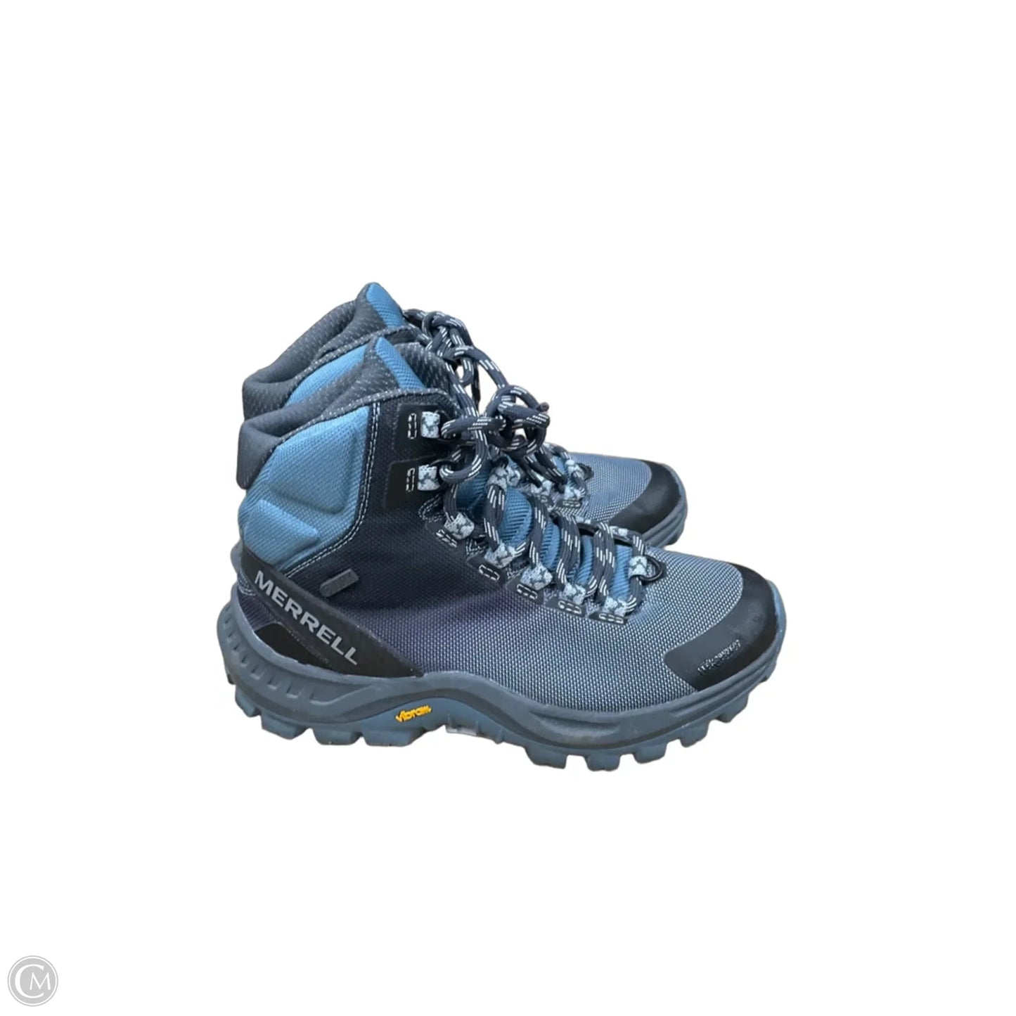 Boots Hiking By Merrell In Blue, Size: 7