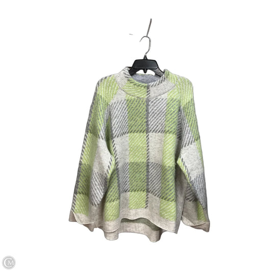 Sweater By Ophelia Roe In Grey, Size: 3x