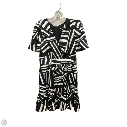 Dress Designer By Karl Lagerfeld In Black & White, Size: S
