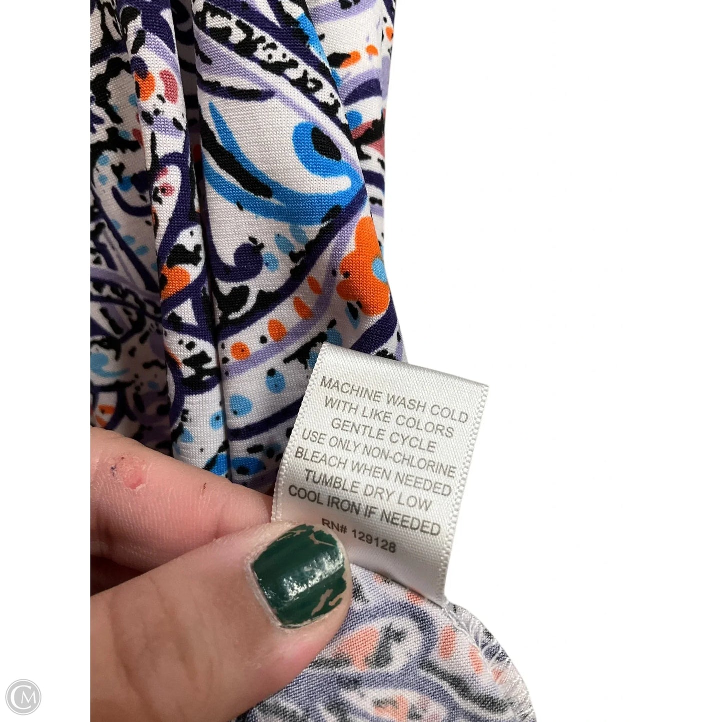 Top Sleeveless By Clothes Mentor In Multi-colored, Size: L