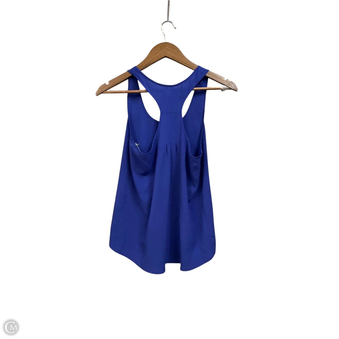 Top Sleeveless By Frenchi In Blue, Size: Xs