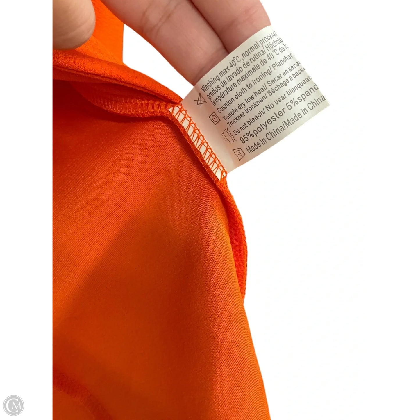 Blazer By Clothes Mentor In Orange, Size: L
