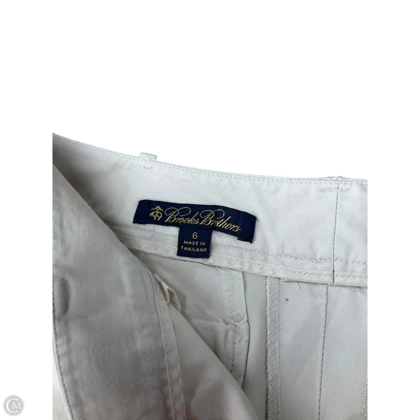 Shorts By Brooks Brothers In Tan, Size: 6