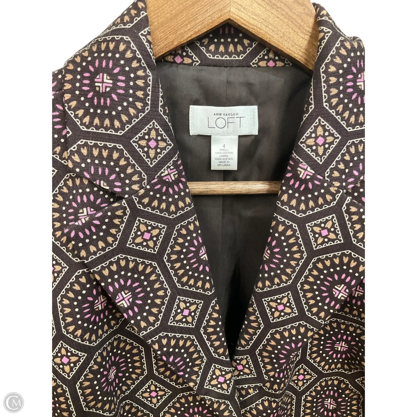 Blazer By Loft In Brown, Size: S