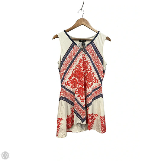 Tunic Sleeveless By Style And Company In White, Size: S