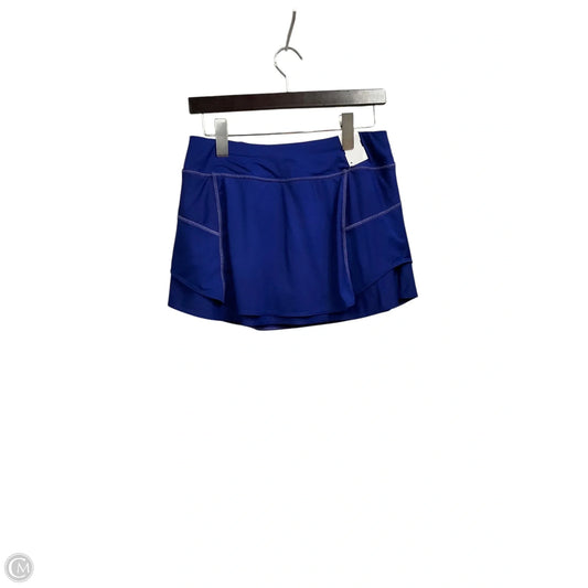 Athletic Skort By Athleta In Blue, Size: S