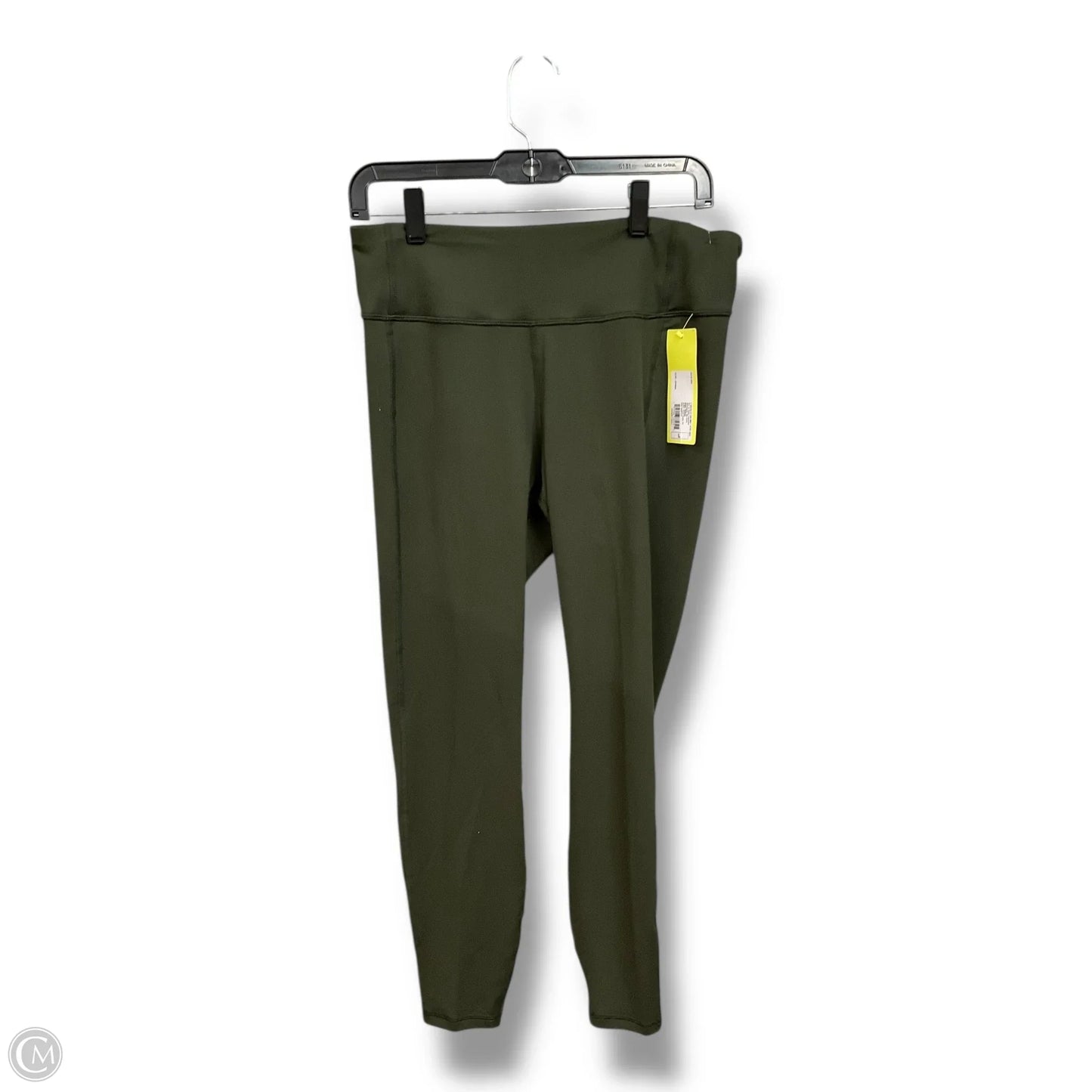 Athletic Leggings By All In Motion In Green, Size: L