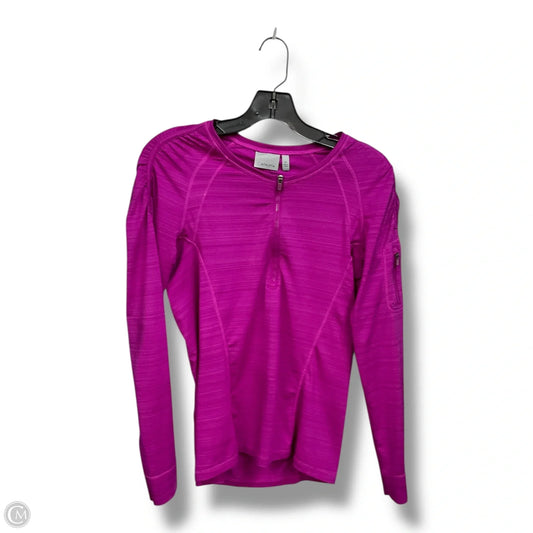 Athletic Top Long Sleeve Crewneck By Athleta In Pink, Size: M
