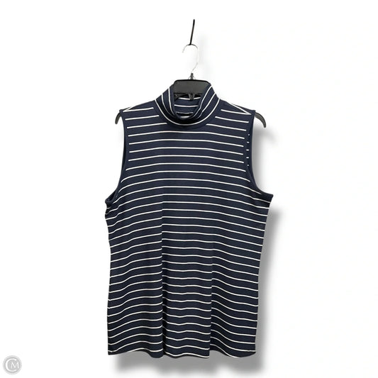Top Sleeveless By Lane Bryant In Striped Pattern, Size: 3x