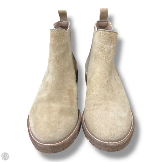 Boots Ankle Flats By Steve Madden In Tan, Size: 8.5