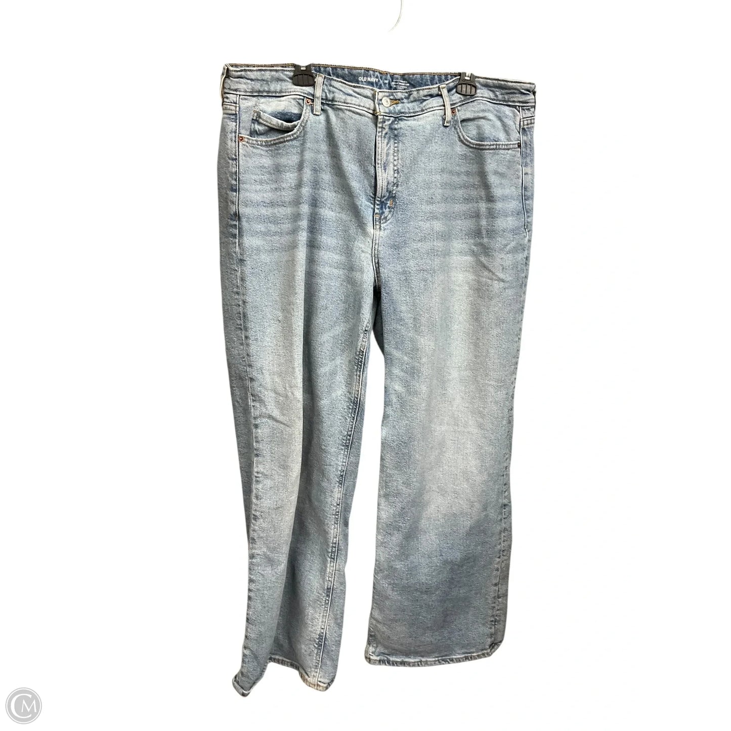 Jeans Wide Leg By Old Navy In Blue Denim, Size: 20