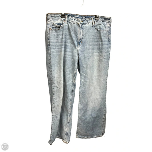 Jeans Wide Leg By Old Navy In Blue Denim, Size: 20