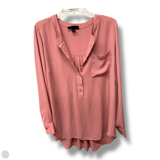 Blouse Long Sleeve By Lane Bryant In Mauve, Size: 2x
