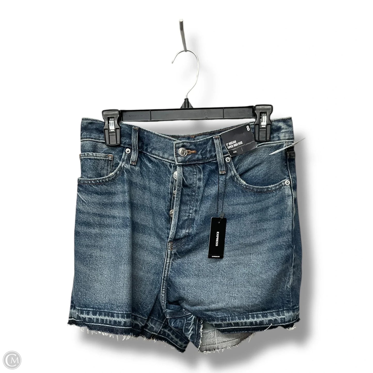 Shorts By Express In Blue Denim, Size: 8