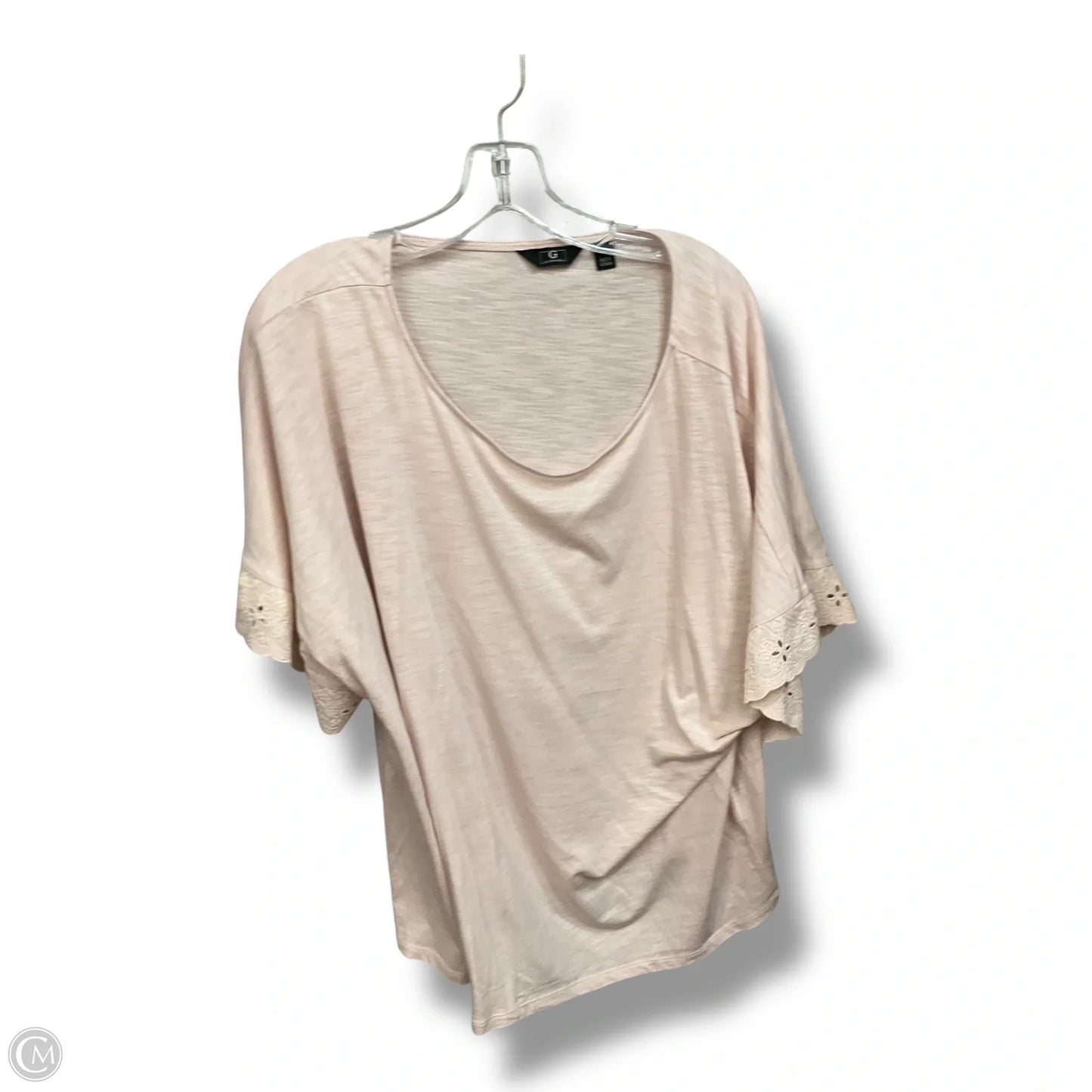 Top Short Sleeve By Clothes Mentor In Pink, Size: 2x