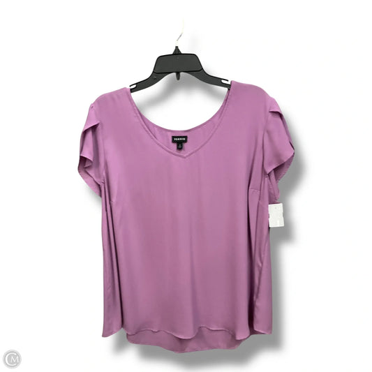 Top Sleeveless By Torrid In Purple, Size: 2x