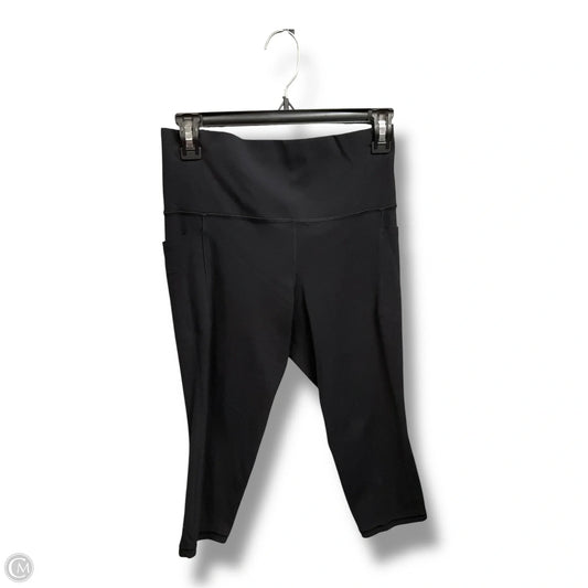 Athletic Capris By Athleta In Black, Size: M