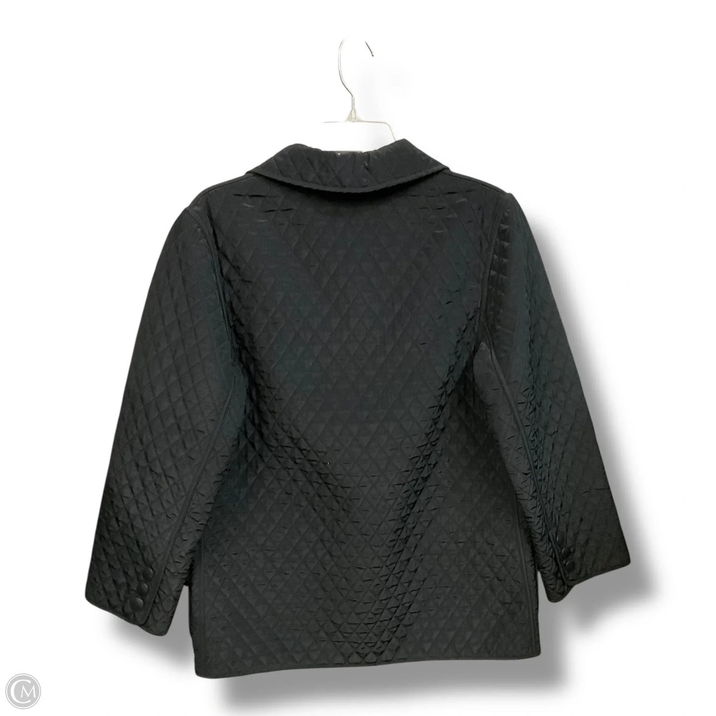 Coat Puffer & Quilted By Hilary Radley In Black, Size: S