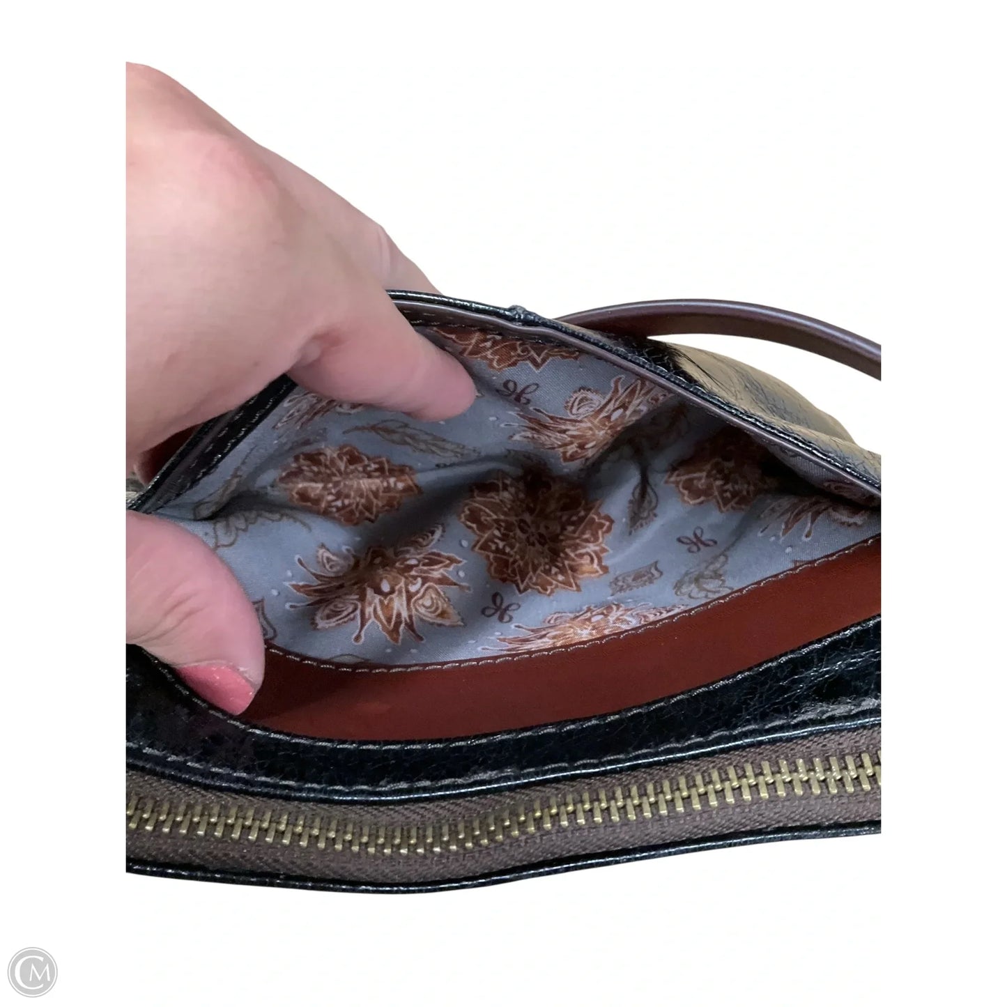 Crossbody Leather By Hobo Intl, Size: Medium