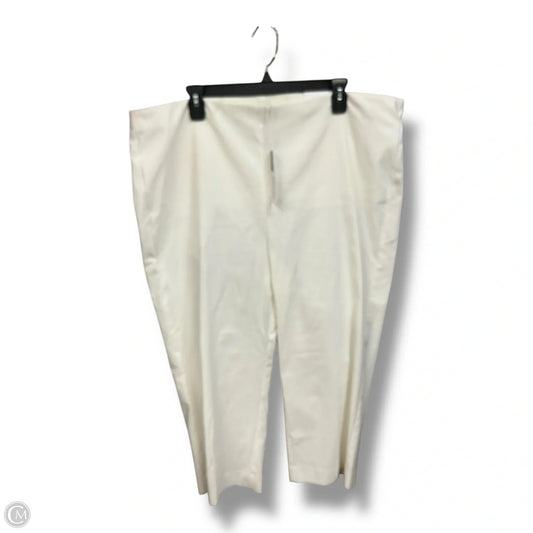 Pants Dress By Chicos In White, Size: 20