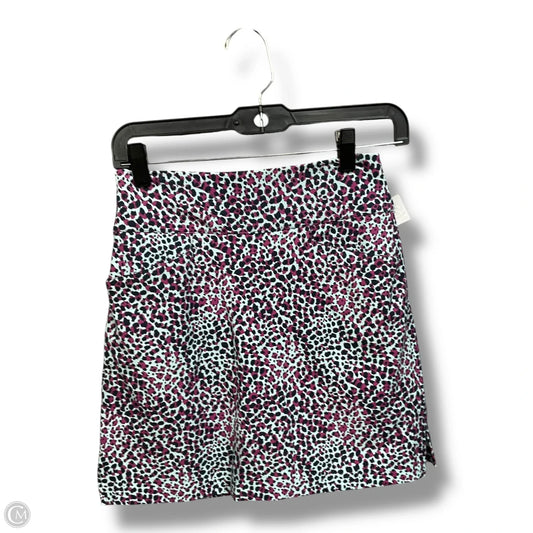 Athletic Skort By Lady Hagen In Animal Print, Size: Xs