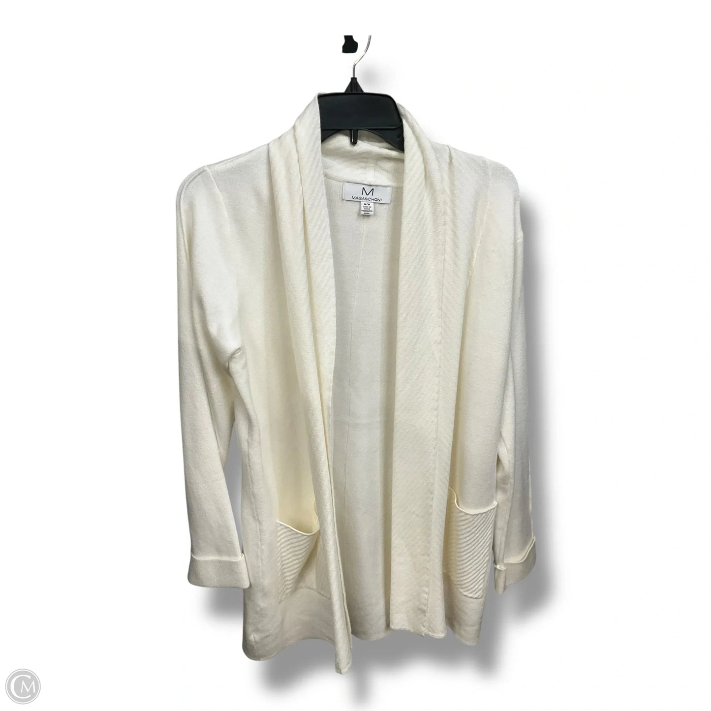 Cardigan By Magaschoni In White, Size: M