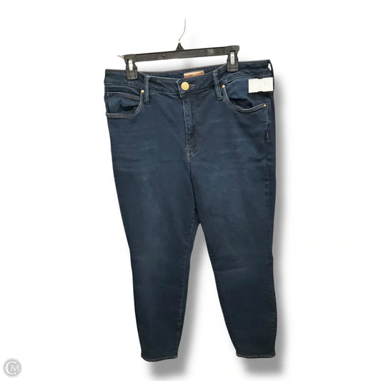 Jeans Straight By Kut In Blue Denim, Size: 12