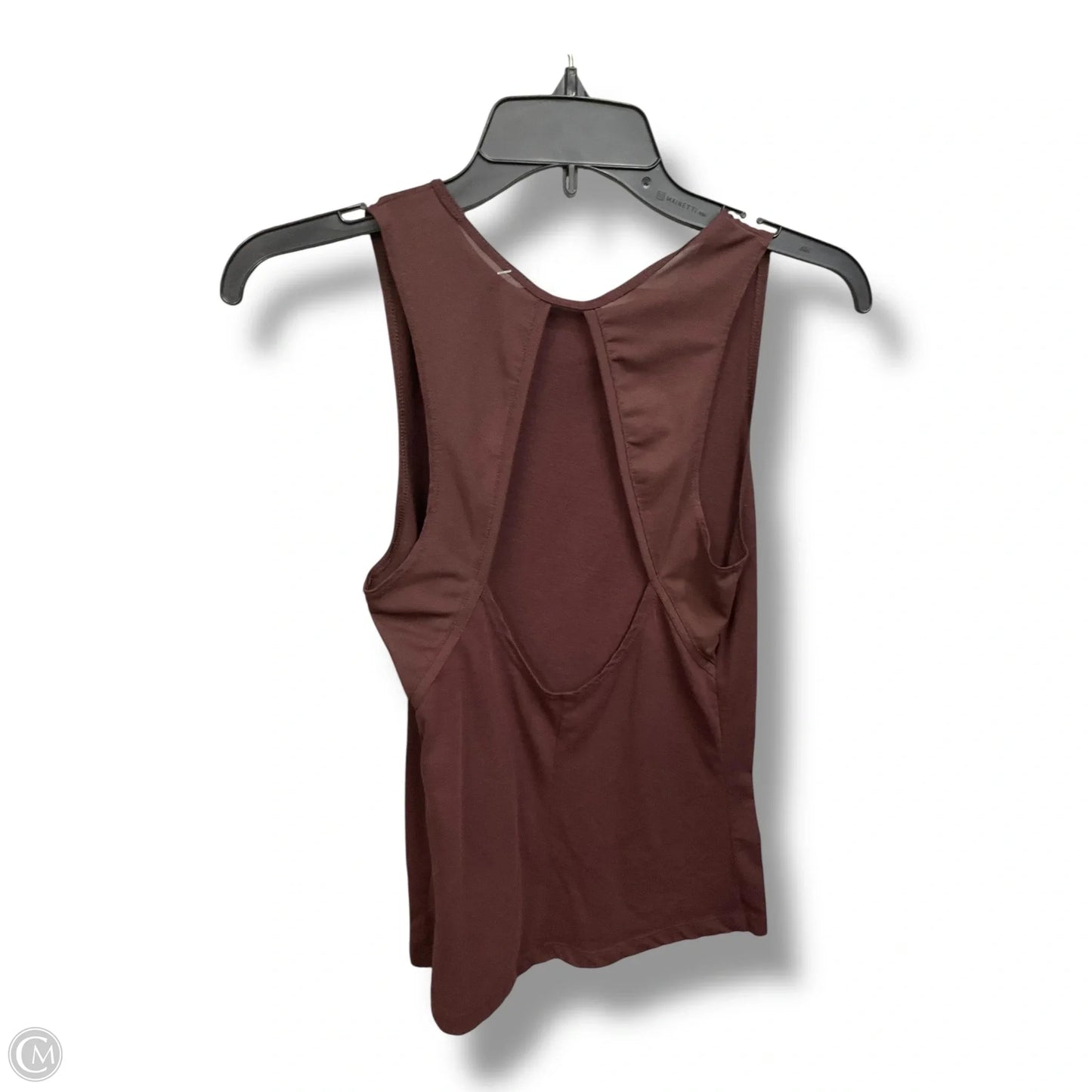 Athletic Tank Top By Nike Apparel In Maroon, Size: Xs