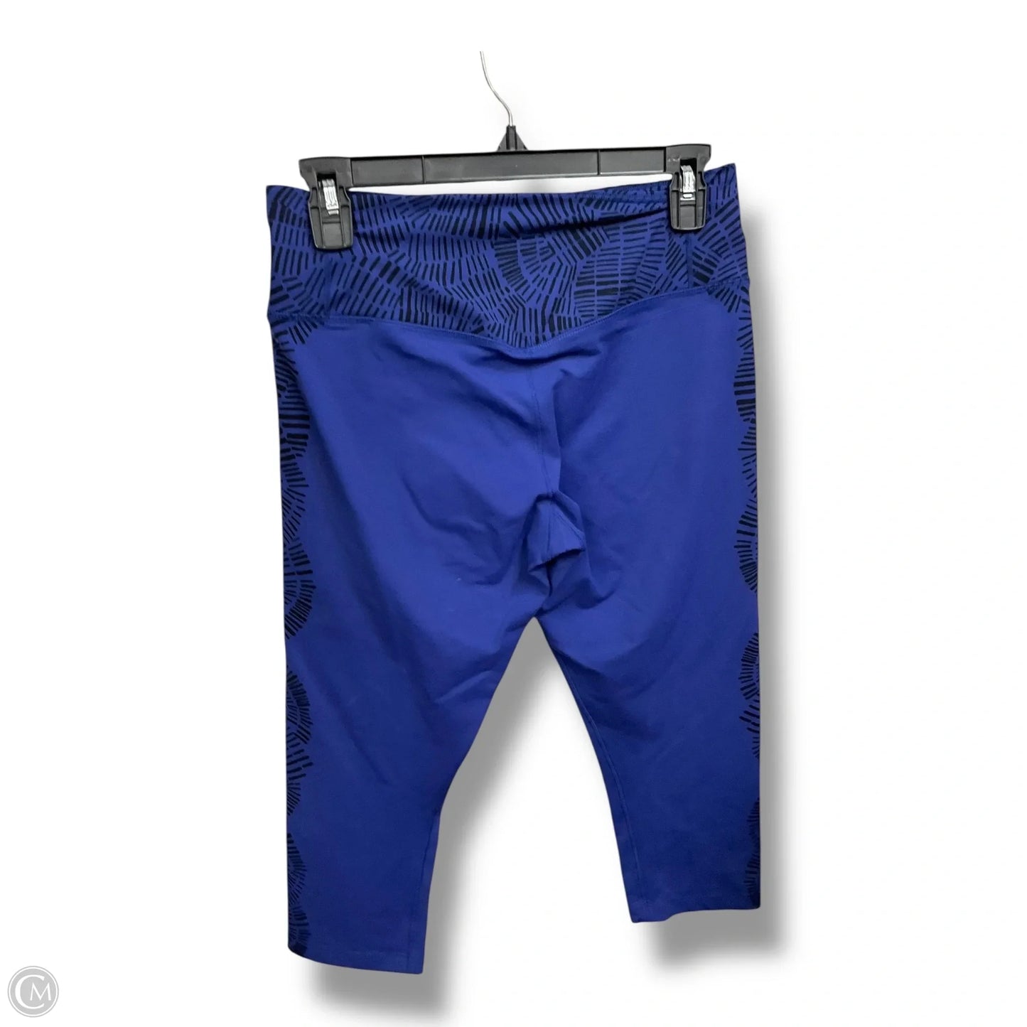 Athletic Capris By Nike Apparel In Blue, Size: M