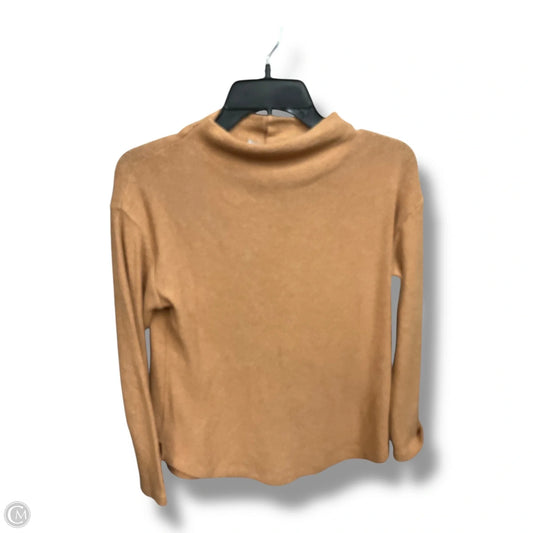 Top Long Sleeve By Old Navy In Tan, Size: Xs