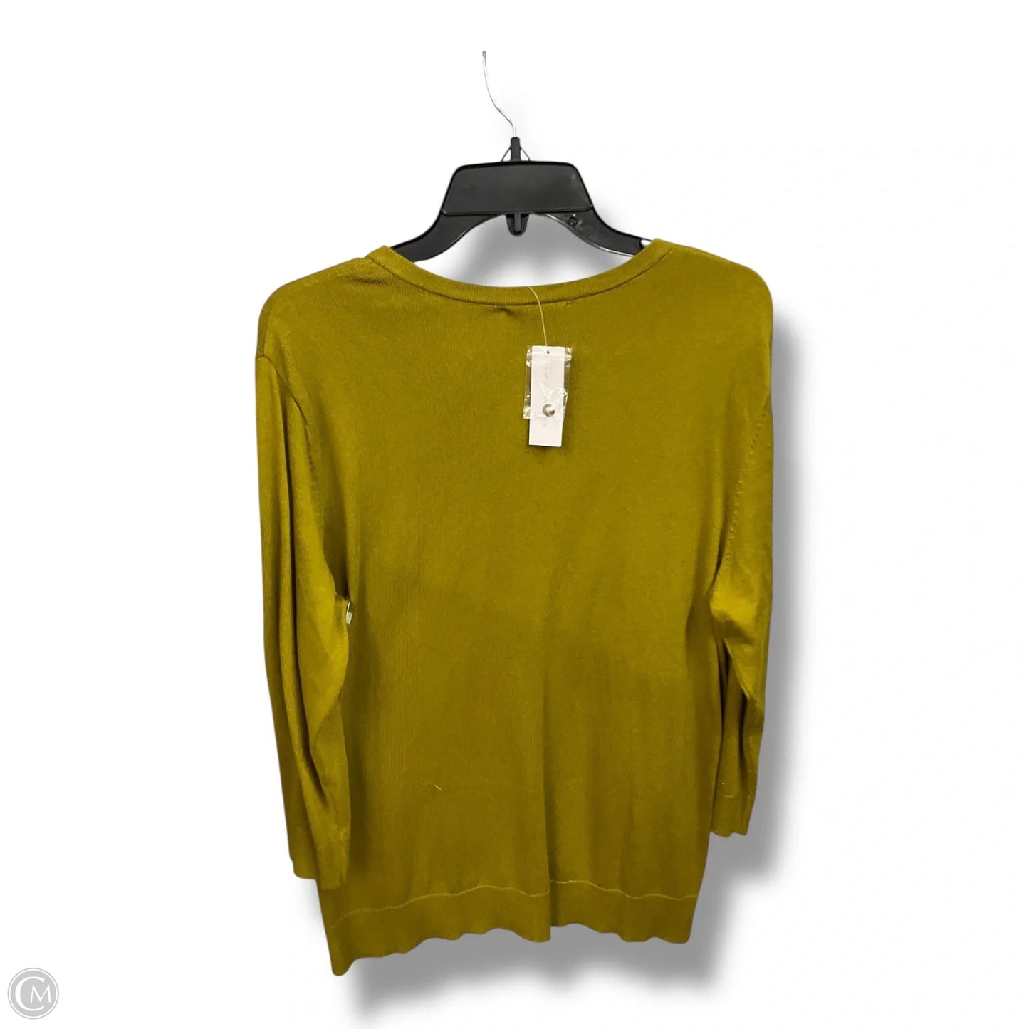 Cardigan By New York And Co In Green, Size: Xxl