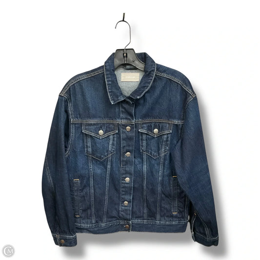 Jacket Denim By Everlane In Blue Denim, Size: M