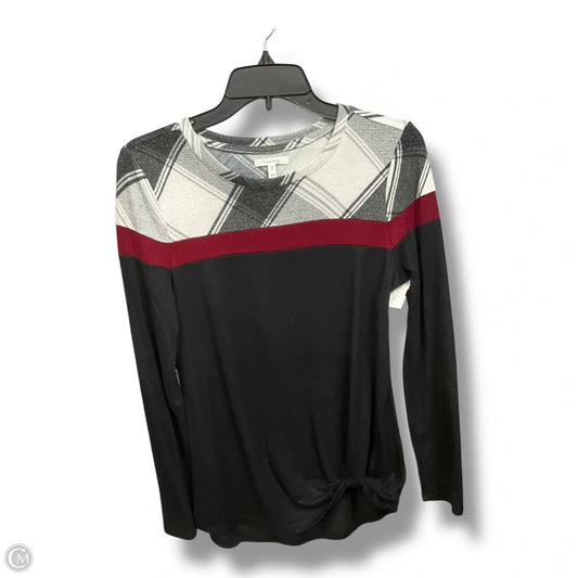 Top Long Sleeve By Maurices In Grey, Size: Xs