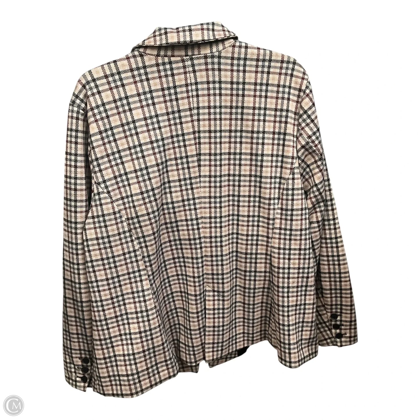 Blazer By Torrid In Striped Pattern, Size: L