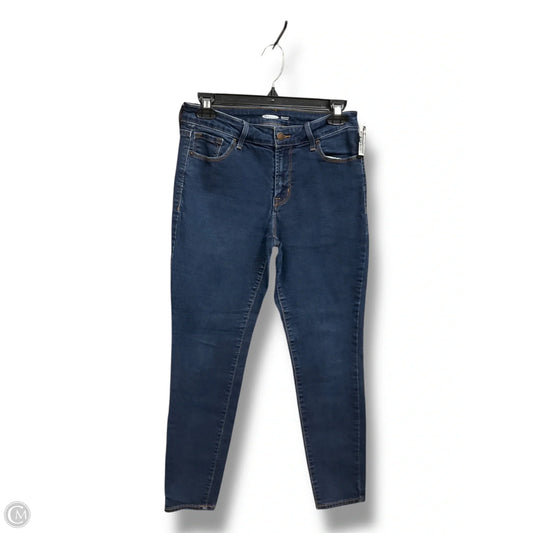 Jeans Skinny By Old Navy In Blue Denim, Size: 8