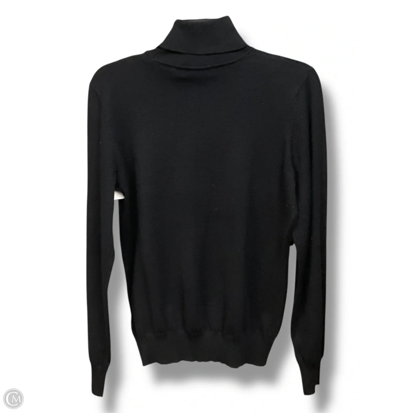 Top Long Sleeve By Madison In Black, Size: M