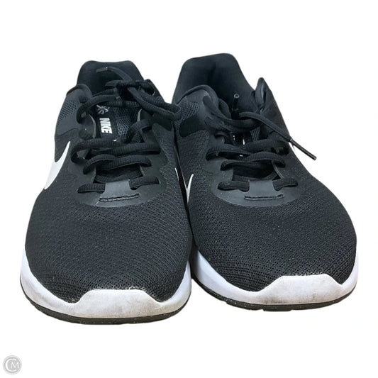 Shoes Athletic By Nike Apparel In Black & White, Size: 10