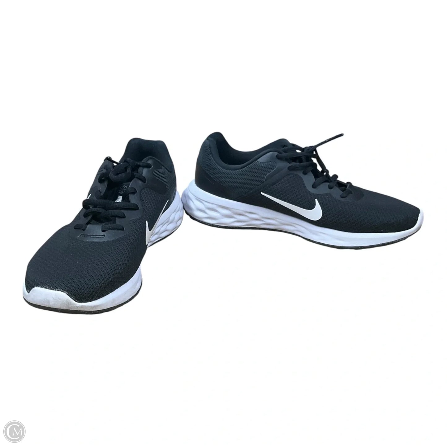 Shoes Athletic By Nike Apparel In Black & White, Size: 10