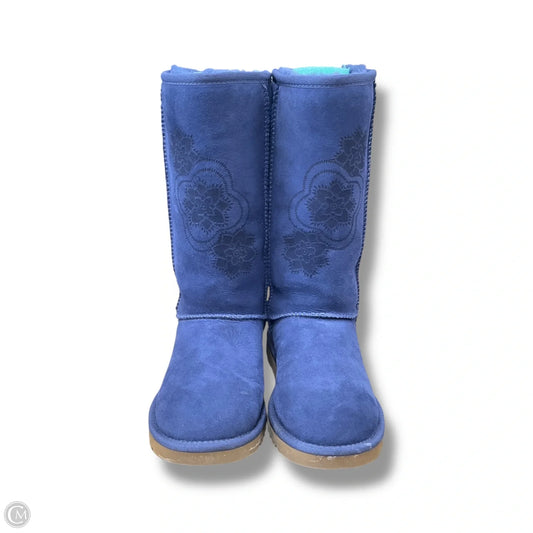 Boots Designer By Ugg In Purple, Size: 6