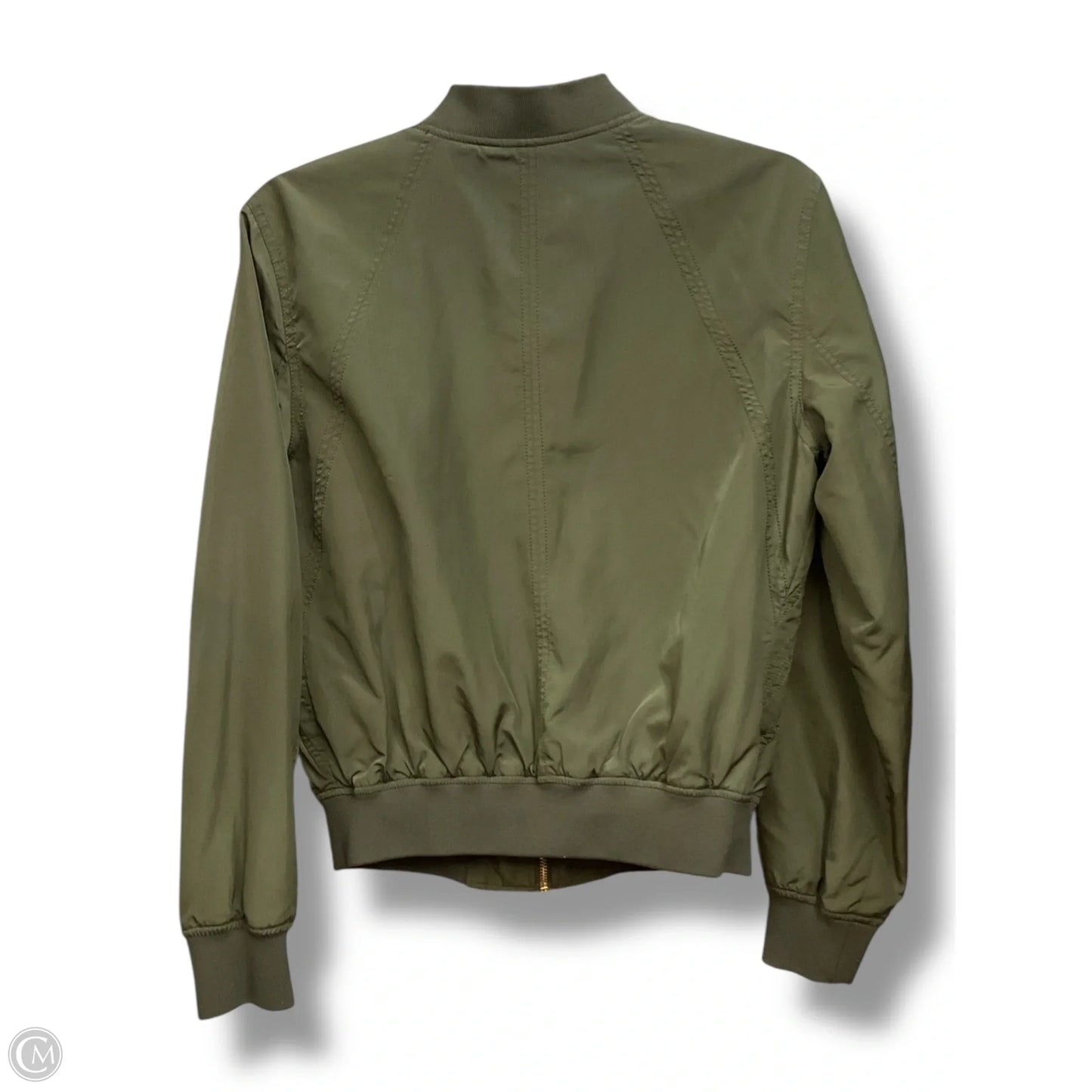 Jacket Other By Express In Green, Size: S