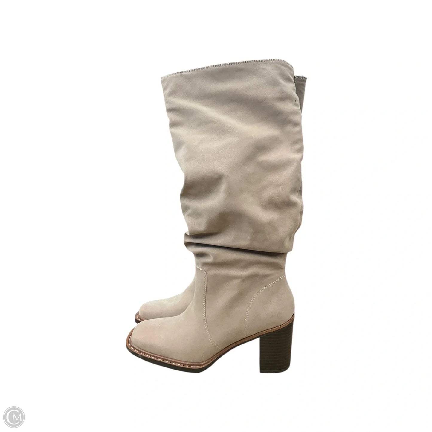 Boots Mid-calf Heels By Maurices In Tan, Size: 6