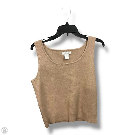 Top Sleeveless By Rachel Zoe In Tan, Size: L