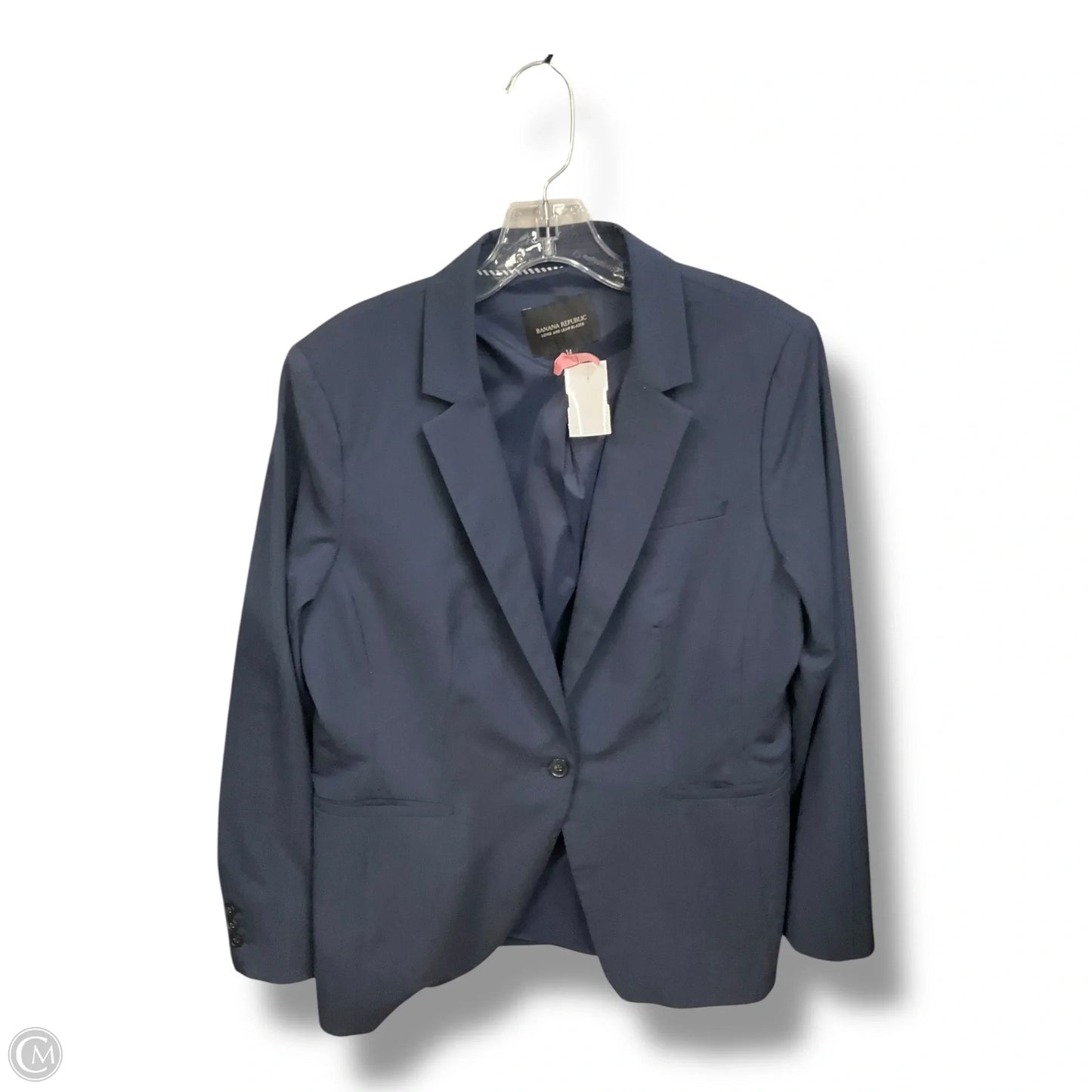 Blazer By Banana Republic In Blue, Size: L
